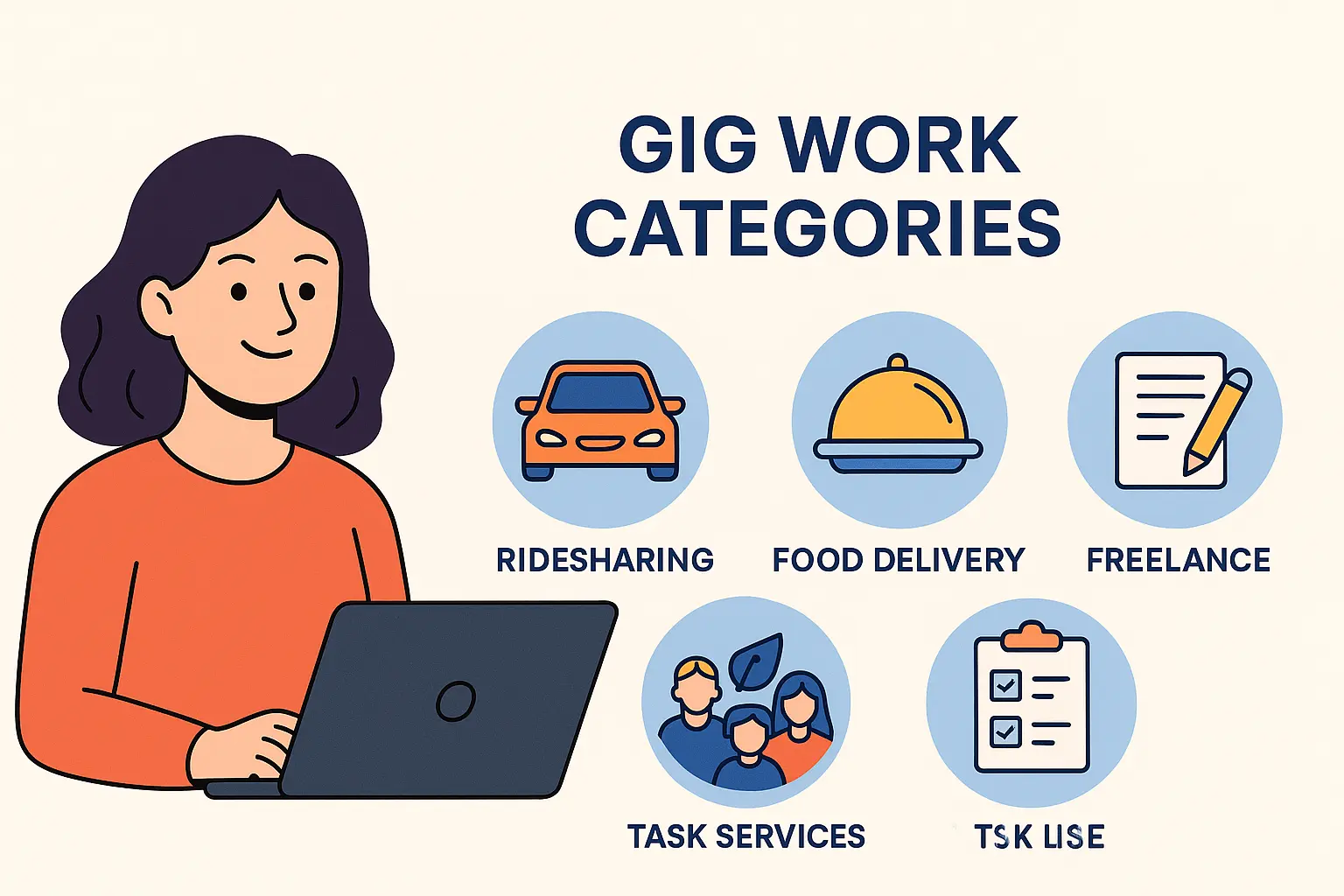Variety of gig work