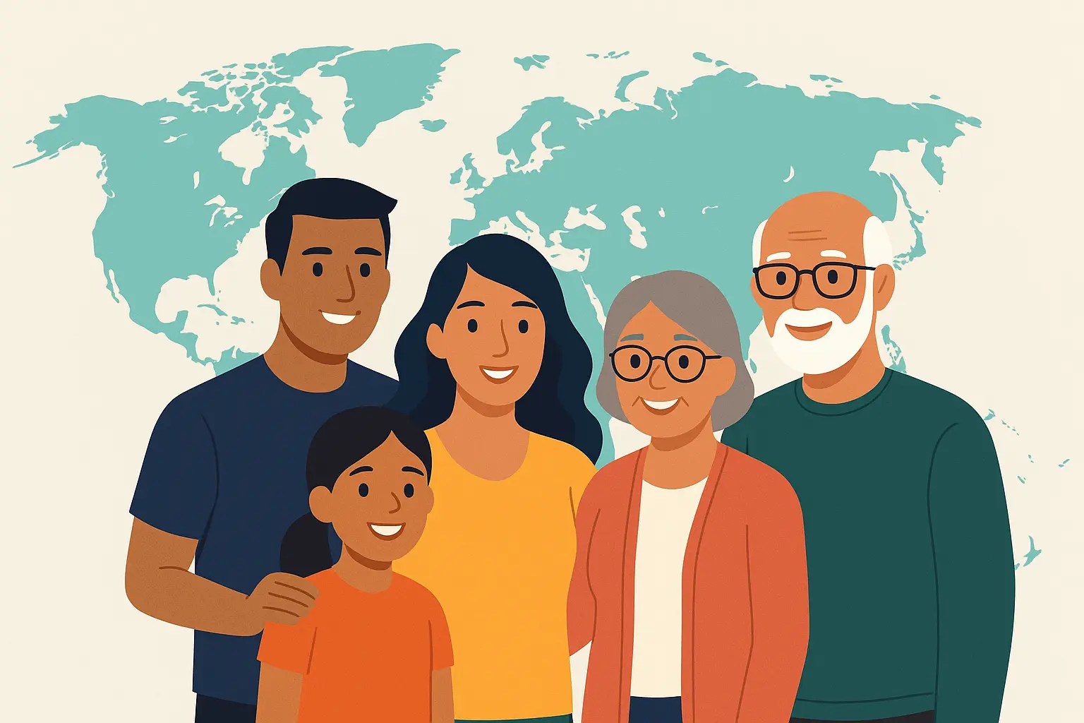 Global family connection
